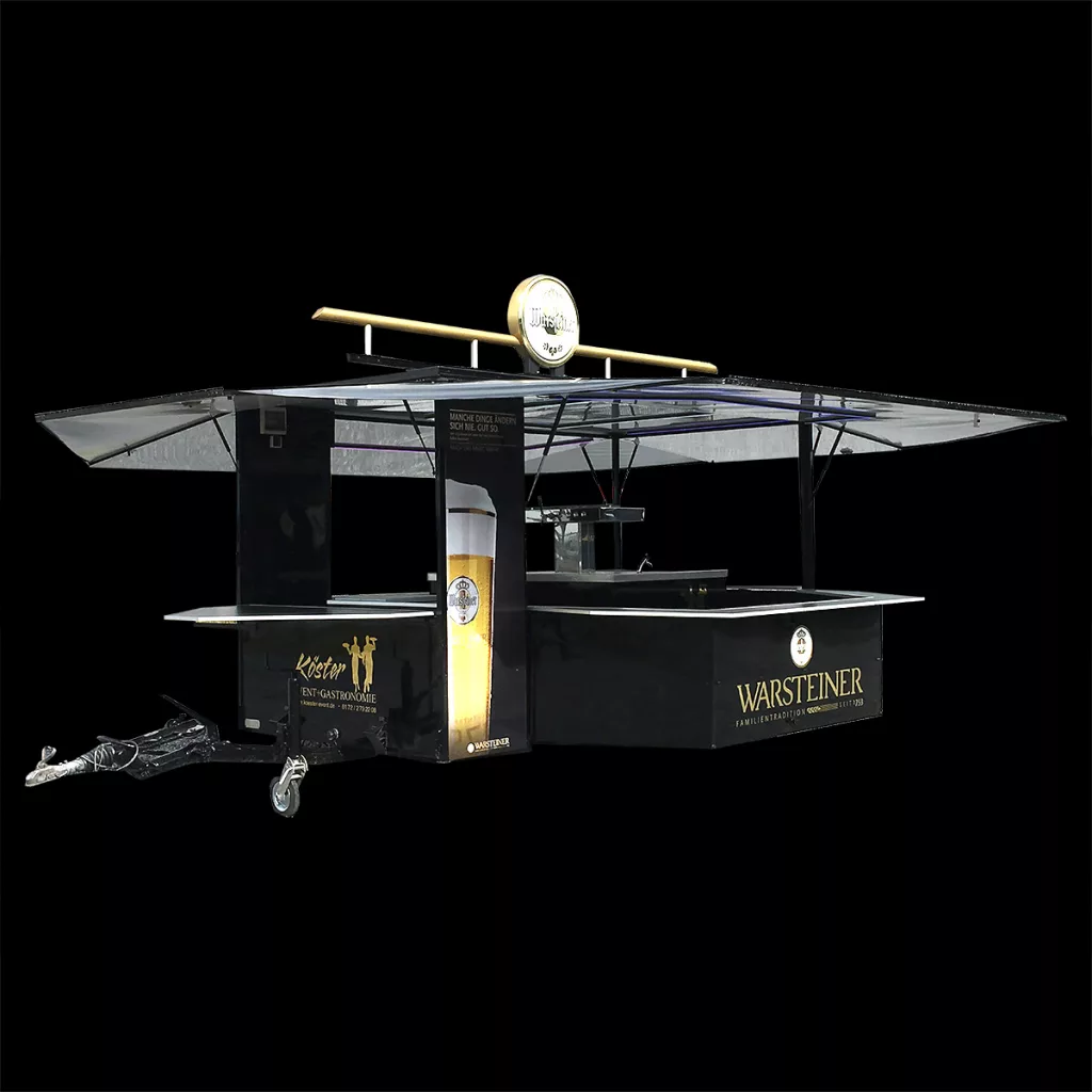 Ausschankwagen Warsteiner