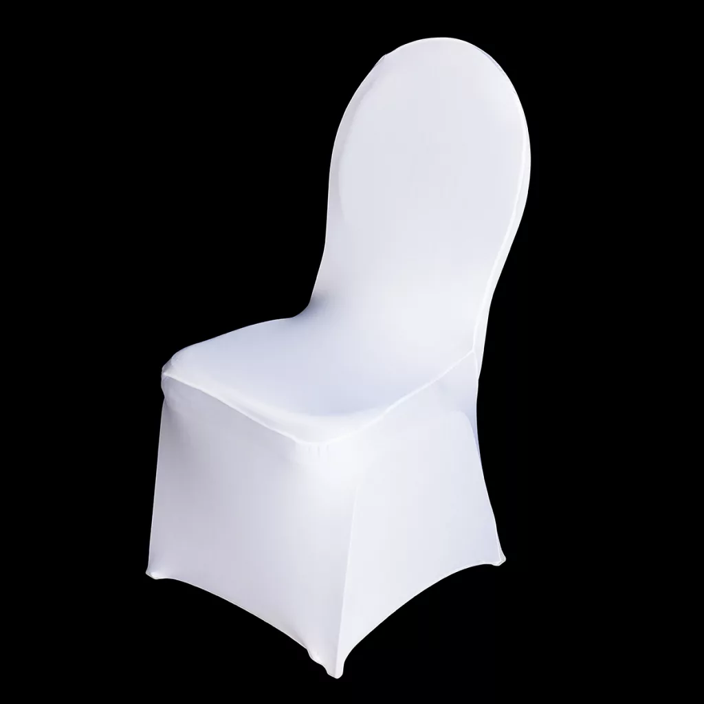 Husse weiß für Stuhl